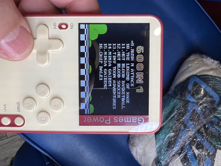 Mini jogo eletronico 500 in 1