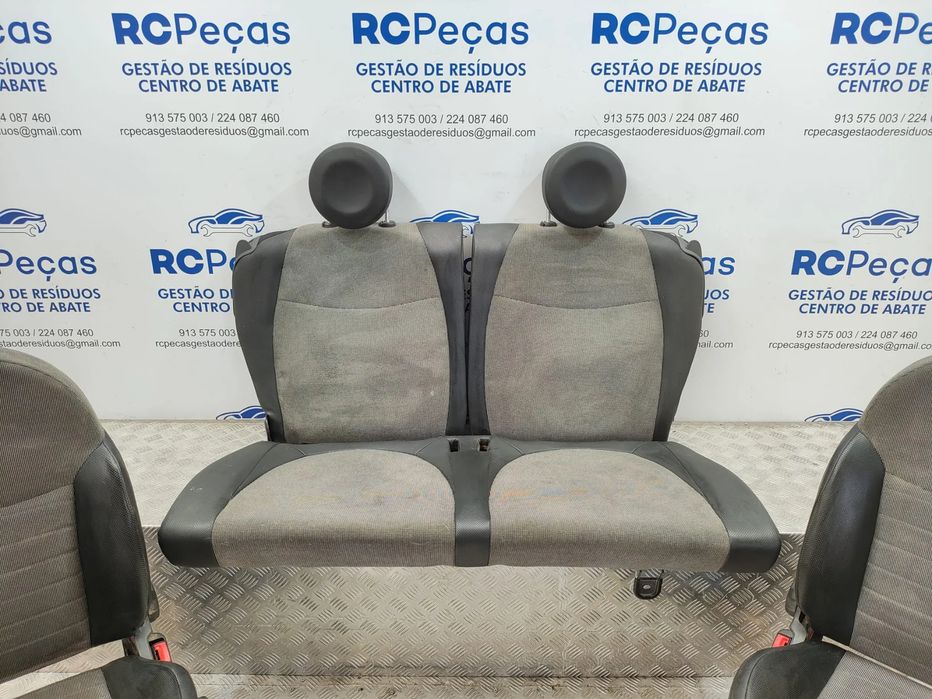 Conjunto Bancos Pele Tecido Fiat 500 312 2007 - 2024