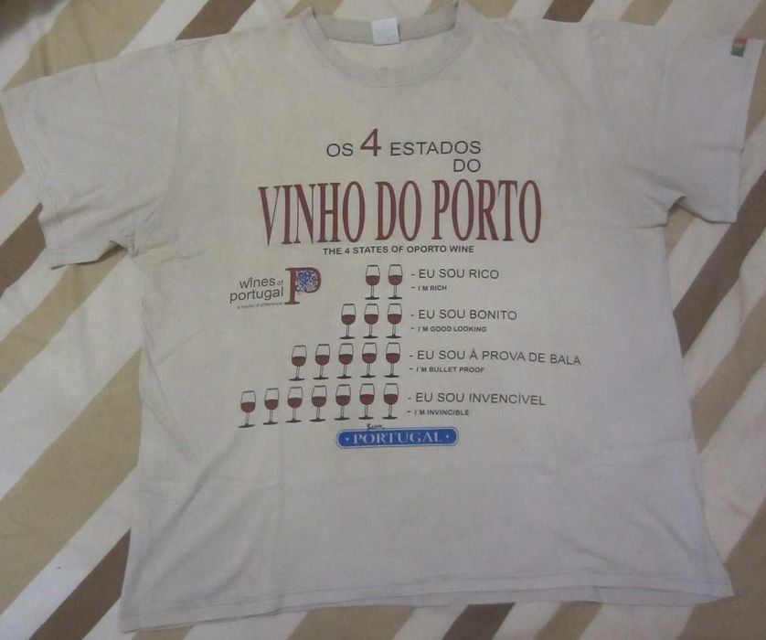 T-Shirt , 4 Estados do Vinho do Porto