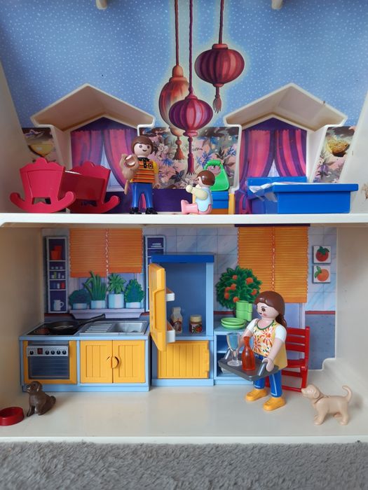 Playmobil domek+auto