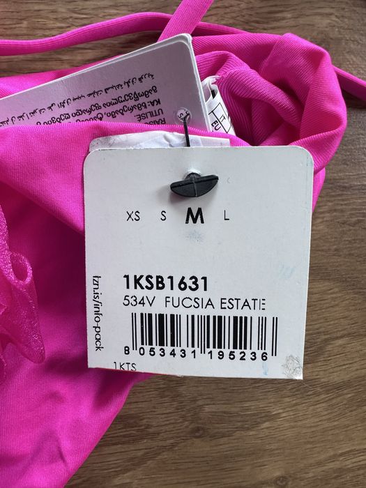 Kostium kąpielowy bikini Tezenis róż nowy lato