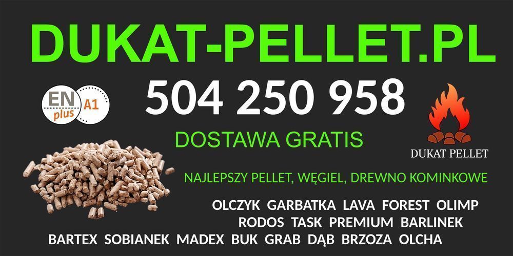 Pellet drzewny pelet certyfikowany  Garbatka 6mm wysoka jakość