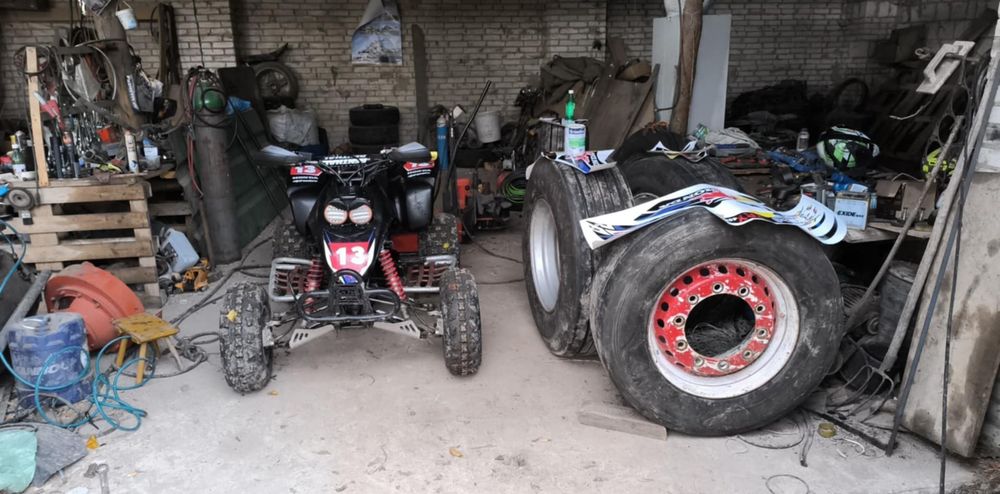 Quad honda TRX 400ex sportrax 40km ZAMIANA