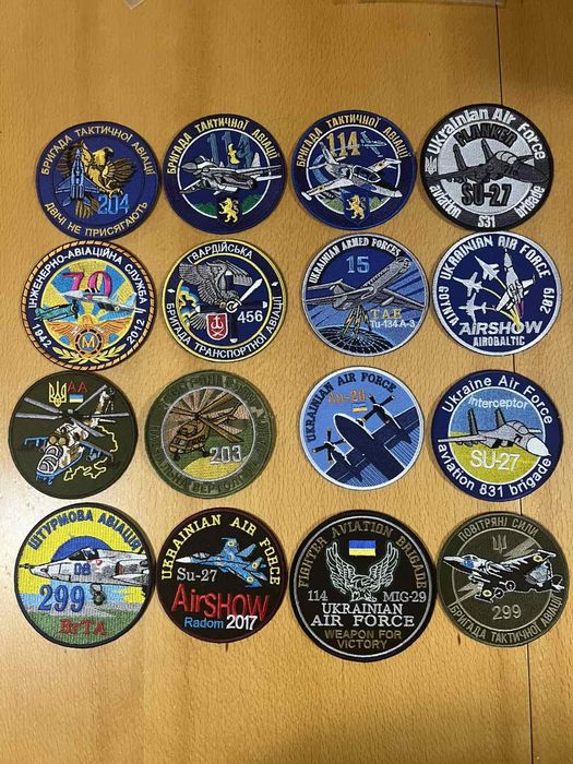 Продам шеврони ВИСОКА ЯКІСТЬ (ЗСУ,авіація) КОЛЕКЦІЙНЕ видання !