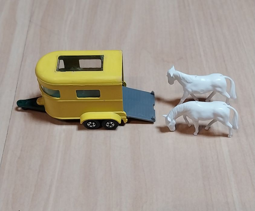 Miniatura antiga Lesney Pony Trailer