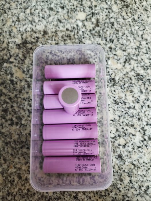 Bateria Samsung litio 18650