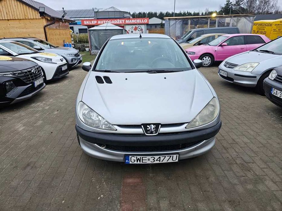 Peugeot 206, 2005r. 1.4 HDI diesel 68KM/Opłaty aktualne/2komplety opon