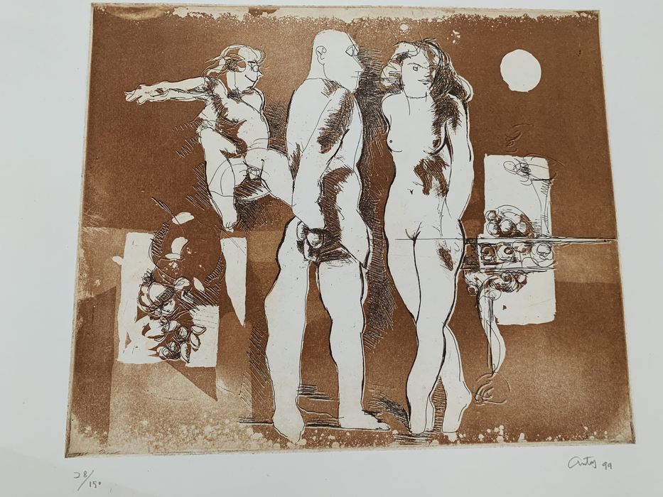 Serigrafia Pessoas Nus