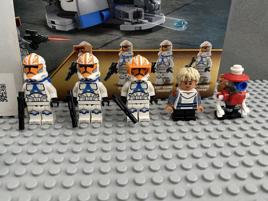 Lego Star Wars Ahsoka’s Clone Troopers Battle Pack! (5 minifiguras)