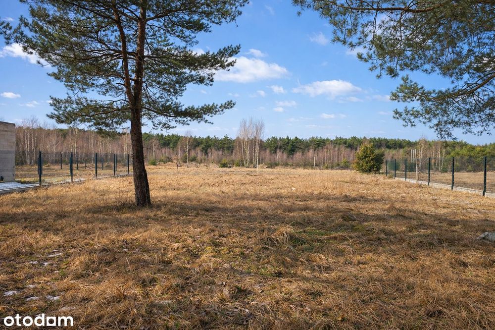 Piękna budowalna(dom do 180mkw) przy lesie!