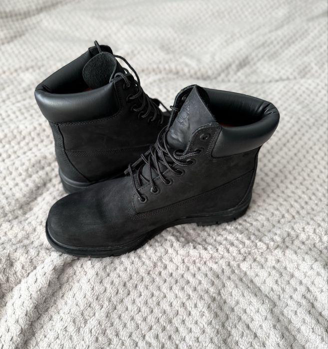 Timberland 6 Inch Premium – czarne nubuk! Jak NOWE! OKAZJA