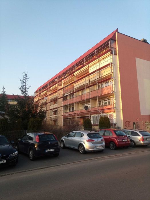 Wynajem rusztowań montaż od 7 zł m2 transport plettac,rux