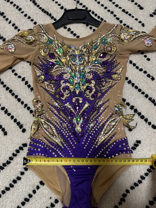 Strój do gimnastyki artystycznej 116-120cm