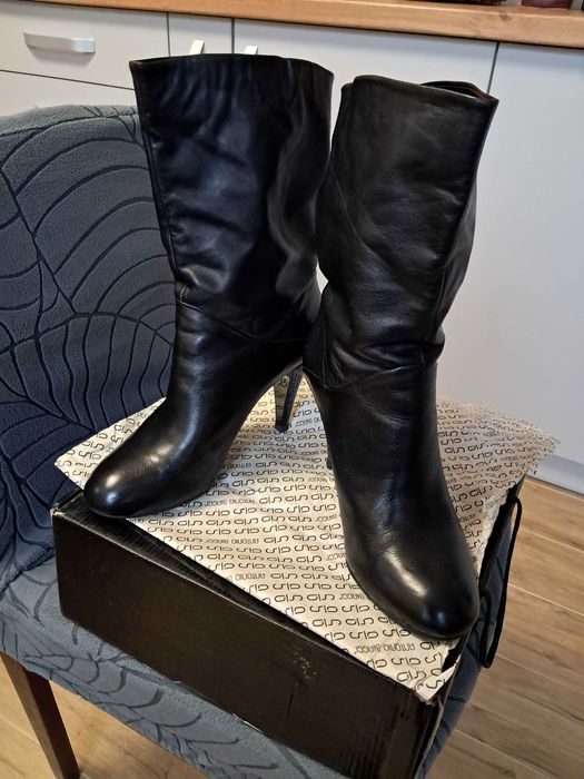 Кожаные Ботильйоны Италия,размер 39