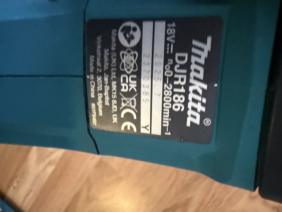 Makita DJR 186. Jak nowa