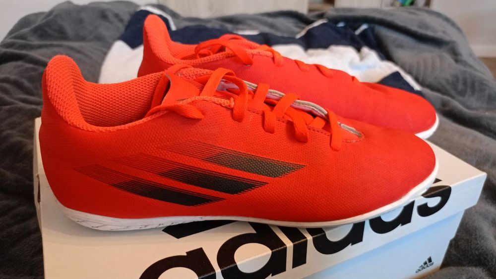 Halówki buty Adidas czerwone