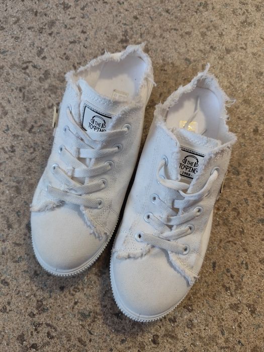 Trampki białe damskie