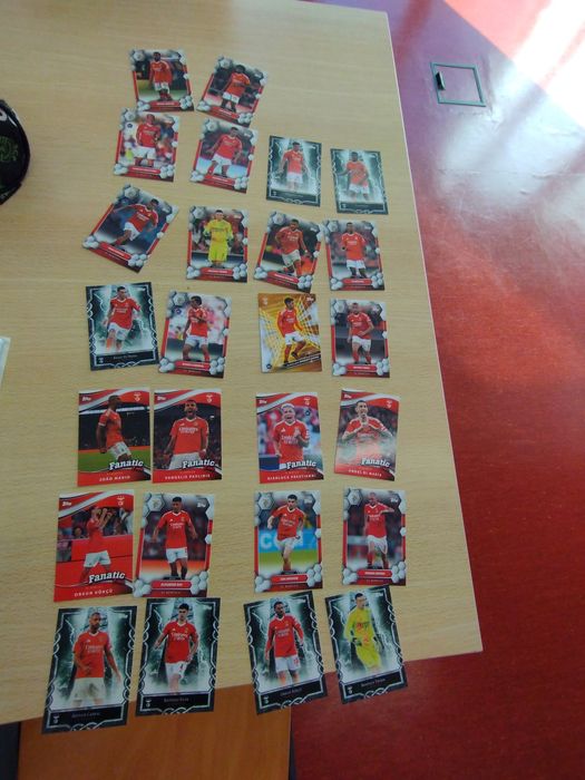 Cartas fan set Benfica