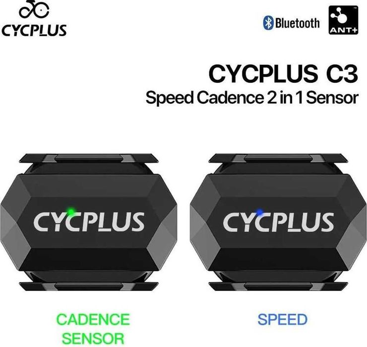 Czujniki prędkości kadencji Cycplus C3 2 sztuki