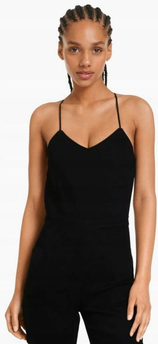 Женский джинсовый комбез Bershka,одяг для худих,XS,одежда красивая