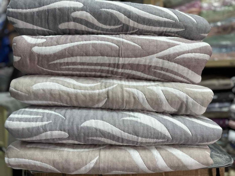 Натуральні льонове літні покривала прострочені на дві стороні, M/H C/H