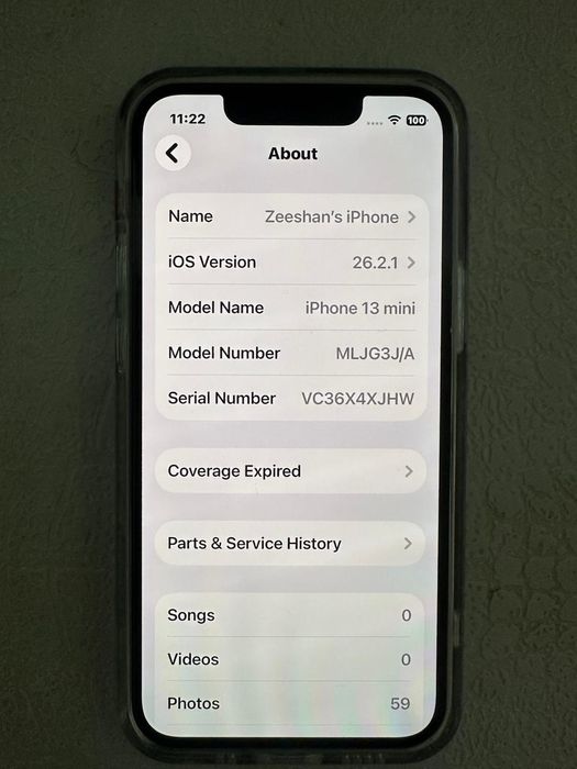 Iphone 13 mini 128Gb(Em Bom Estado)