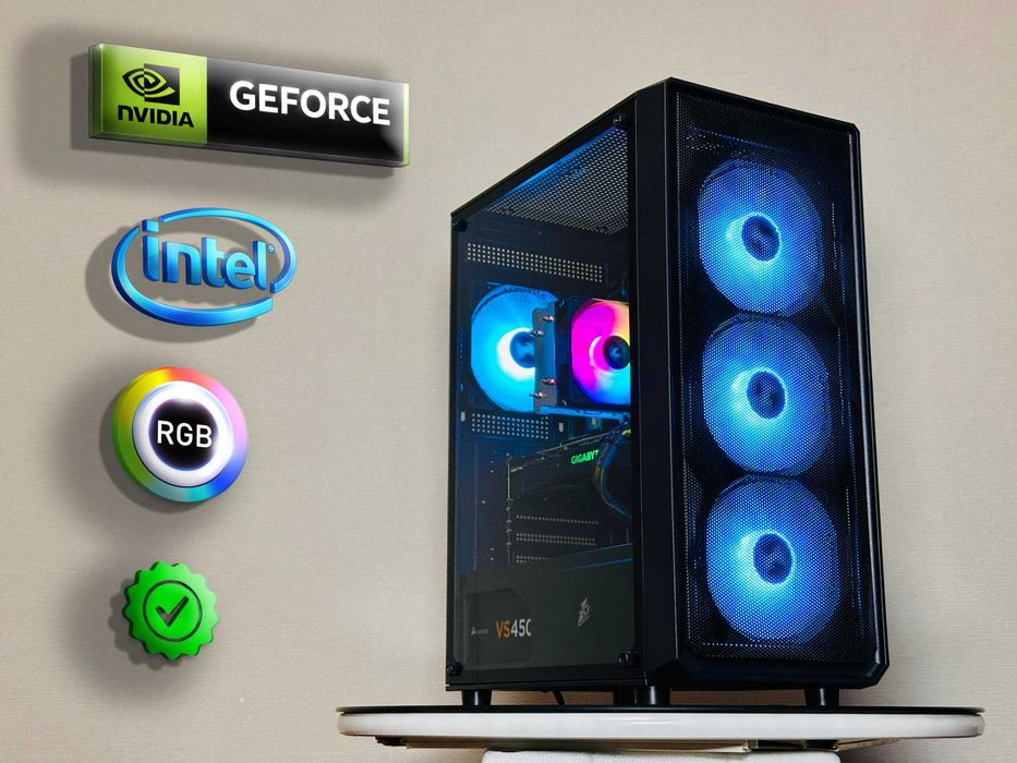 Ігровий комп’ютер Intel Core i7-8700, GTX 1070 8GB, 16GB ОЗУ