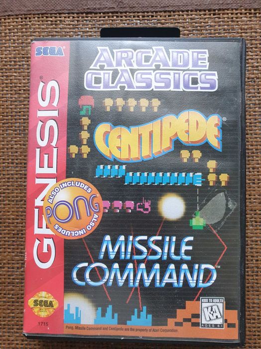 Аксесуари Картридж Sega Arcade Classics в боксі