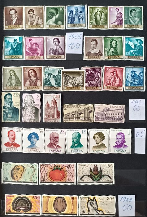 Продам чистые марки Испании.