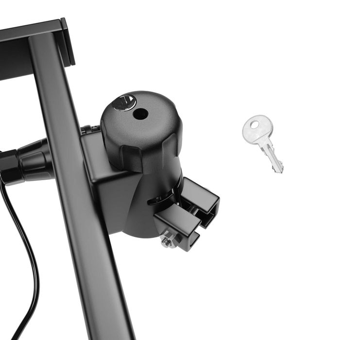 Bagażnik rowerowy platforma na hak Amos Tytan 4 Black uchylany na 4 rowery 75KG 13PIN