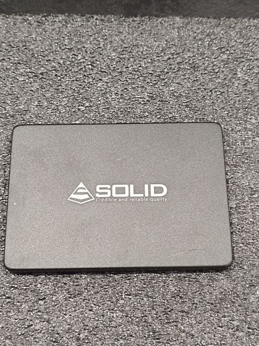 SSD Solid 120GB 2.5” SATA | Sprawny | Dysk systemowy