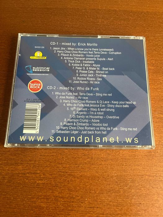 CD duplo Subliminal Sessions - Sound Planet