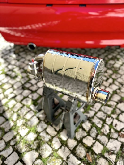 Panela de escape com válvula