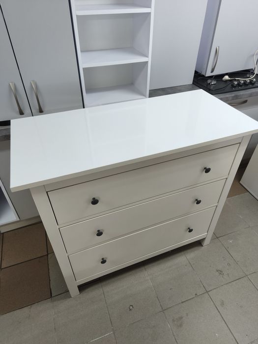 Komoda Hemnes DOWÓZ GRATIS transport IKEA biała 3 szuflady 108x96