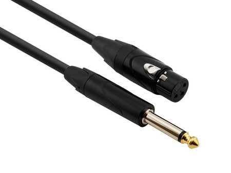 Kabel Mikrofonowy Red's Music - XLR F / Jack 6.3 mono - Standard 7m