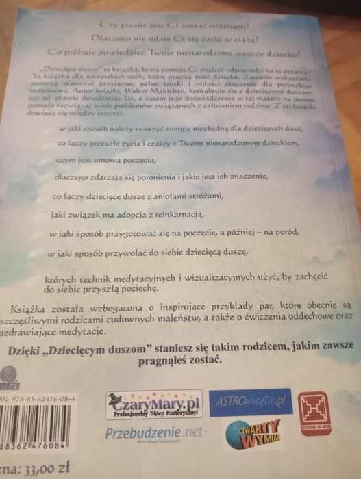 Dziecięce dusze – Walter Makichen – rzadka, trudno dostępna książka