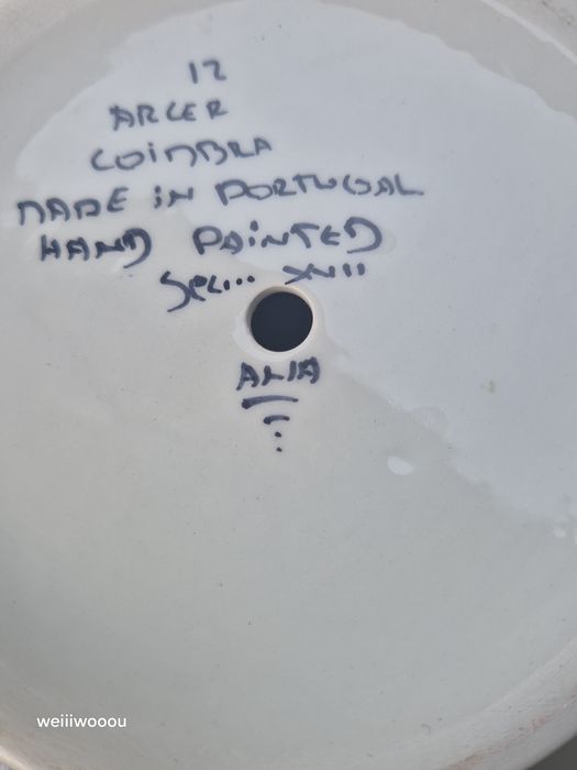 Grande Boião Faiança Coimbra Arcer