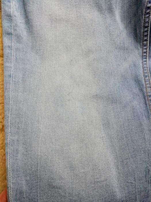 Jasne jeansy zwężane nogawki Denim Reserved 42 L XL