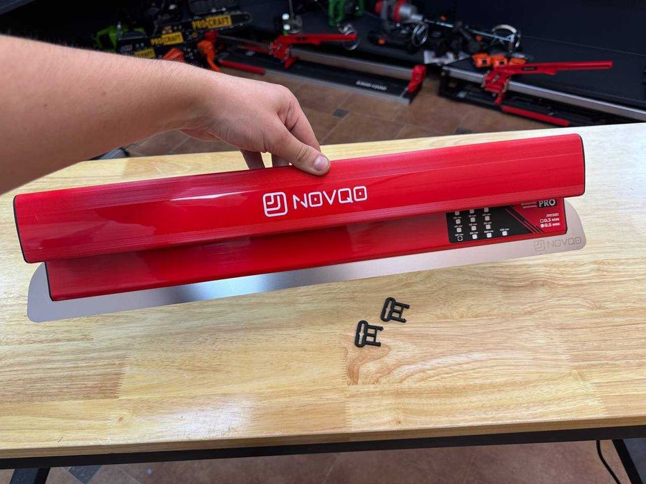 600 мм Стальной Шпатель Novqo из Нержавейки | Лезвие 0.3 мм, Сменное