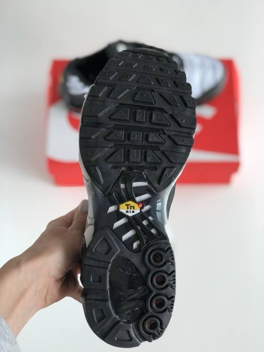 !ТОП! Nike Air Max TN Plus White/Black 40 41 42 43 44 45 46 тн белые