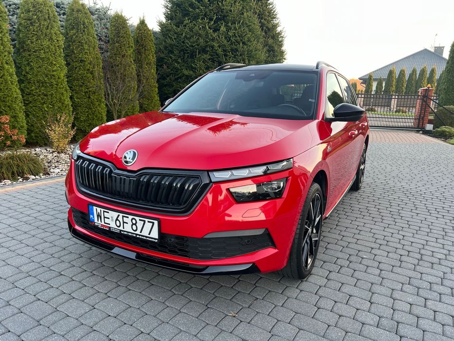 Skoda Kamiq 1.5 TSI 150KM DSG Monte Carlo,Salon Polska,Bezwypadkowy,FV23%,