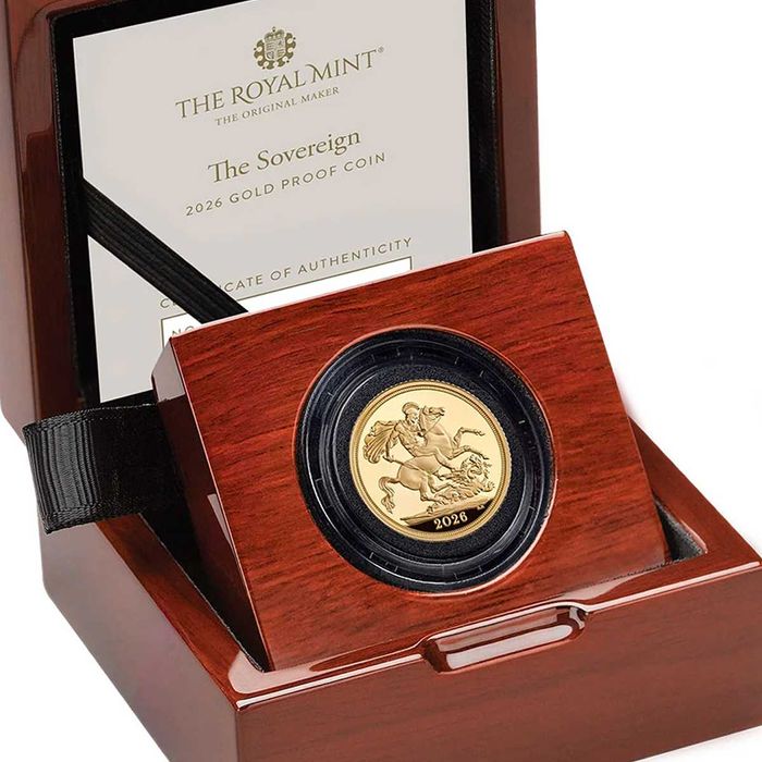 2026 Libra Ouro Proof c/ Caixa e Certificado