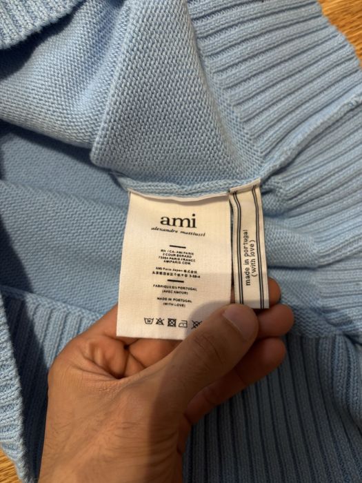 Malha de lã Ami Paris