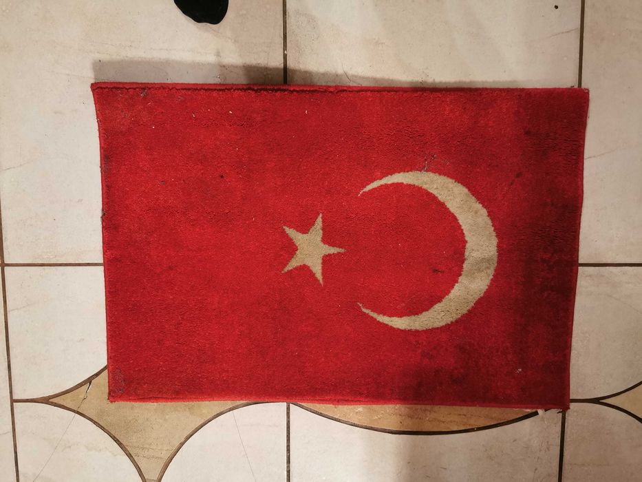 Dywan z flagą turcji