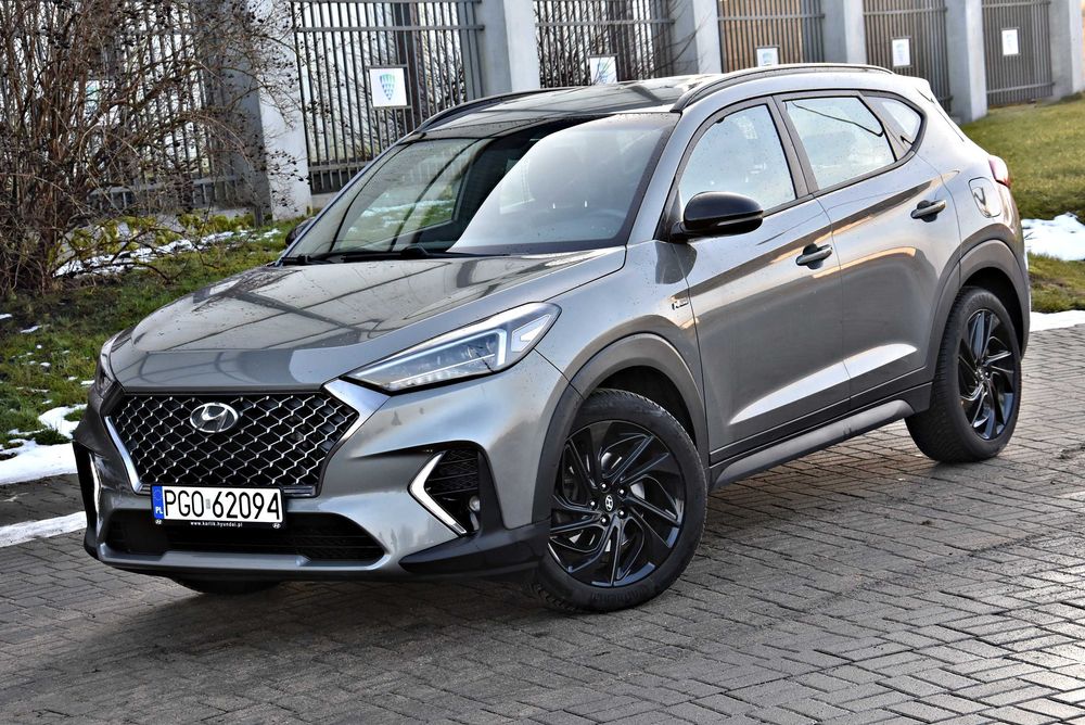 Piękny Hyundai Tucson N-LINE  1.6T-GDI 177KM Automat 2019r Jak Nowy PL