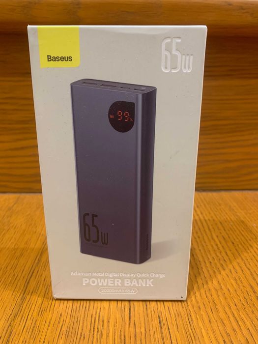 Пауєрбанк Baseus 20000 mAh 65w