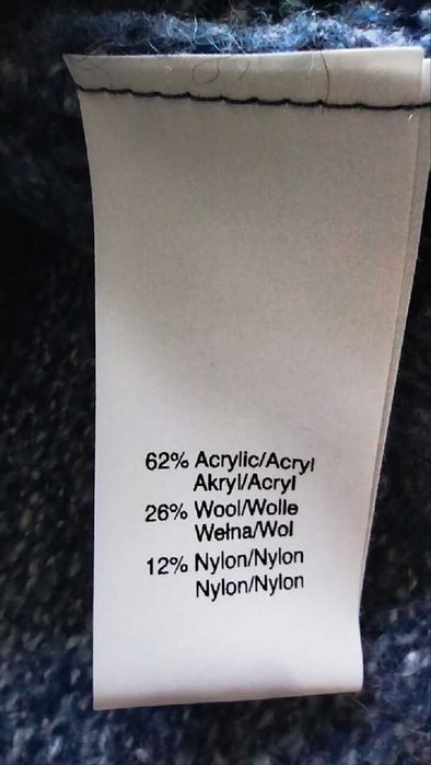 CHIARAMENTE wełniana kamizelka z golfem golf