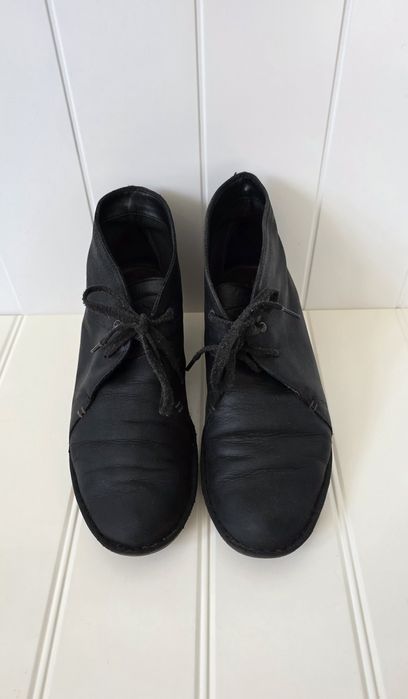 Botki półbuty do kostki Clarks skóra skórzane 40 ankle boots