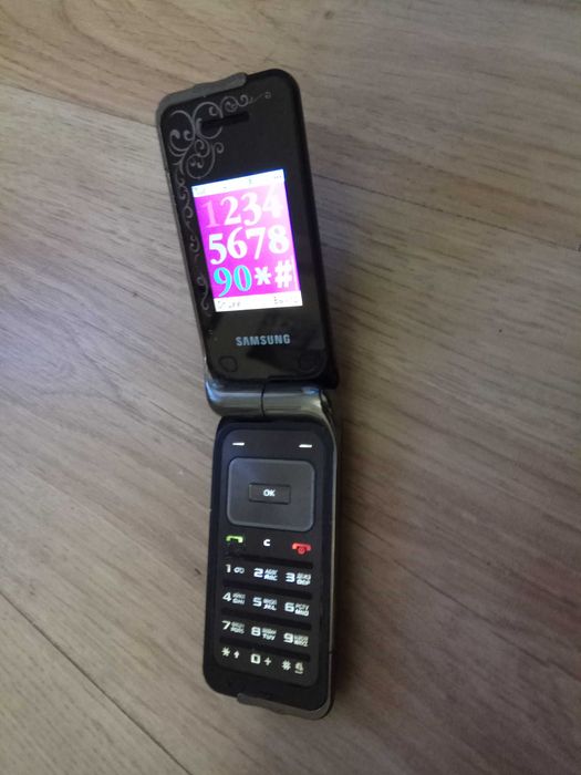 Стильний жіночий телефон Samsung SGH-L310 la fleur "жабка"