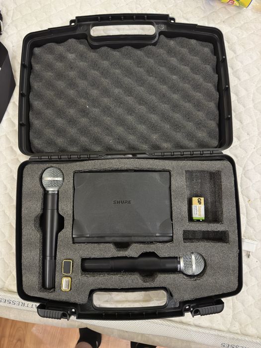 Комплект Shure SM58 2х + SHURE UT4/UHF Повний комплект